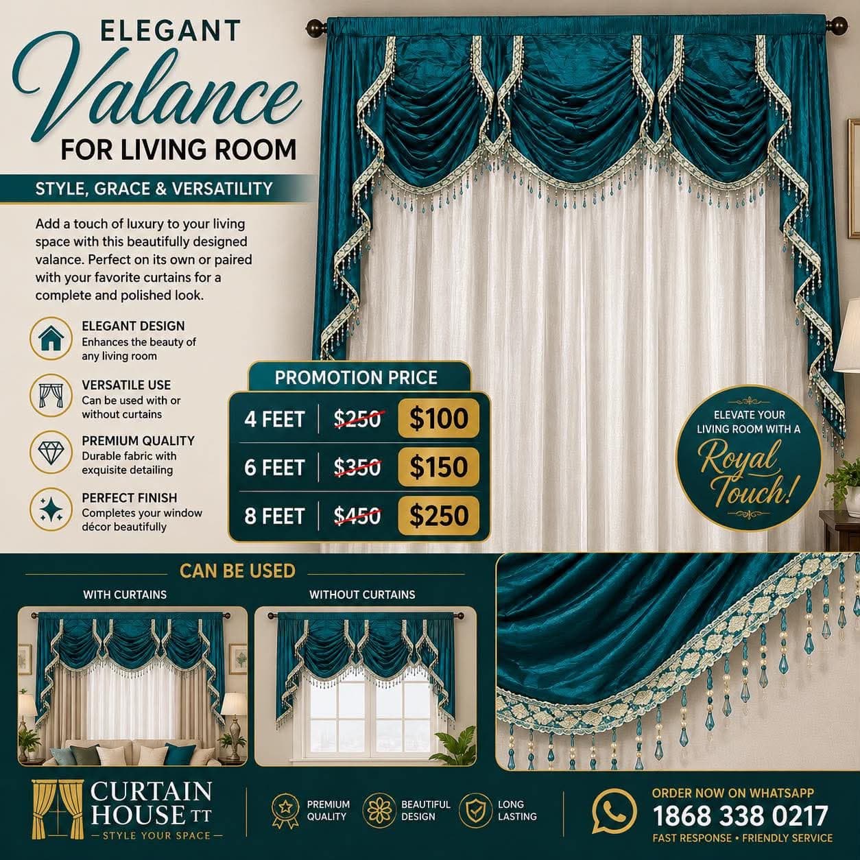 Beaded Valance product