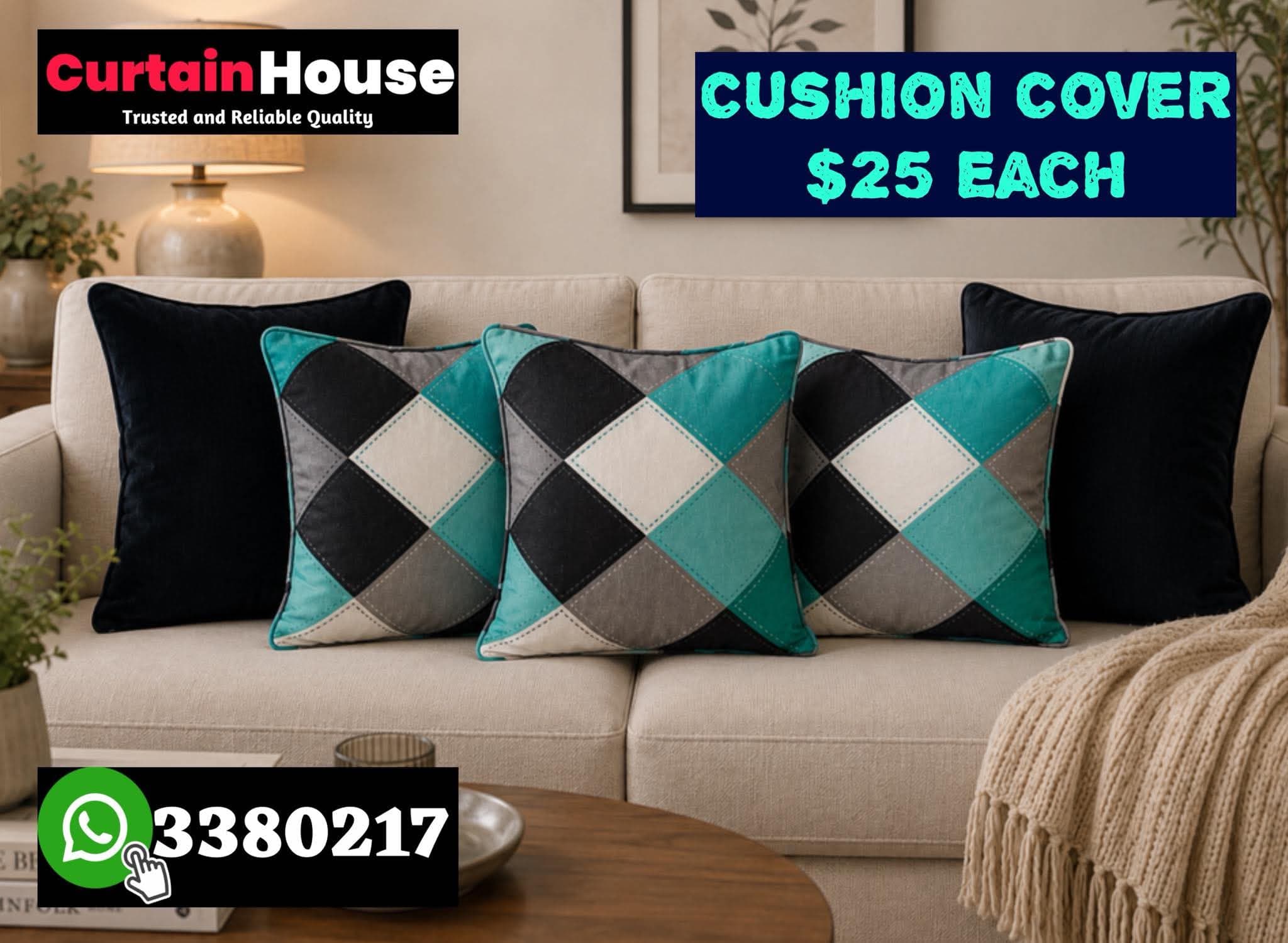 Cushion Cover-Hidden Zipper