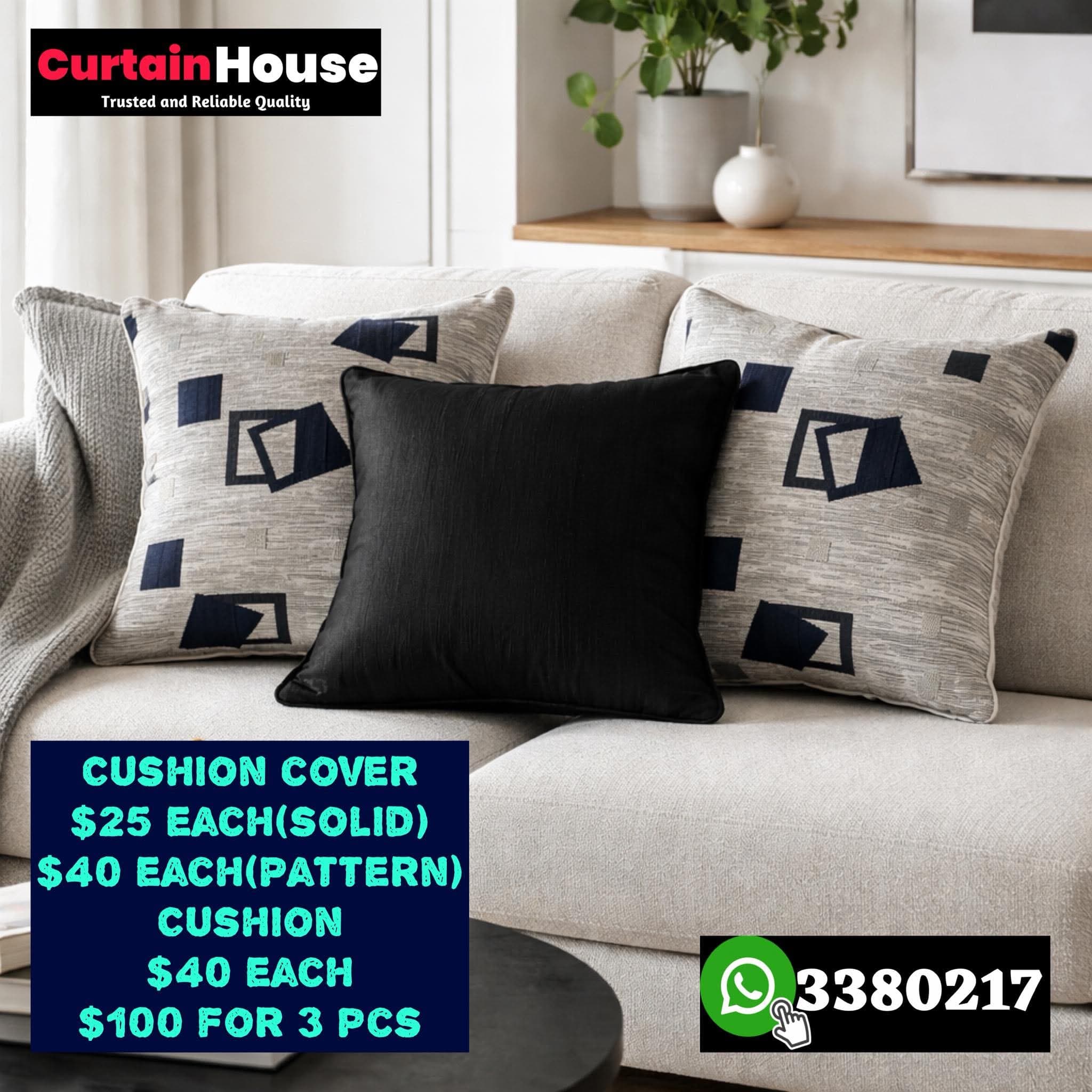 Cushion Cover-Hidden Zipper