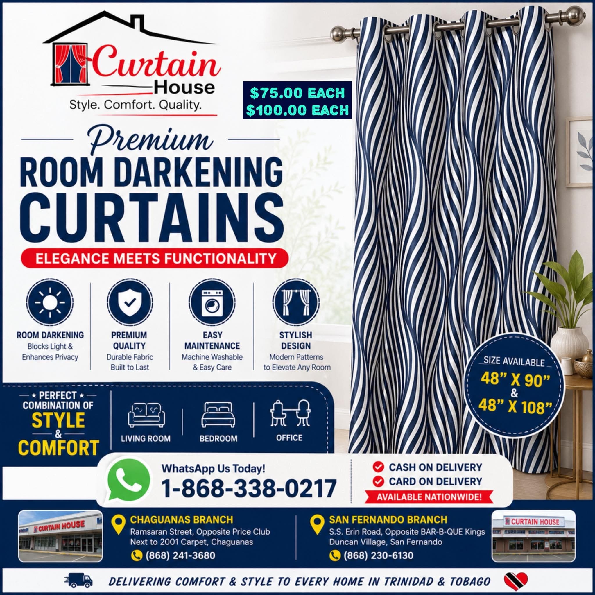 Grommet Curtain