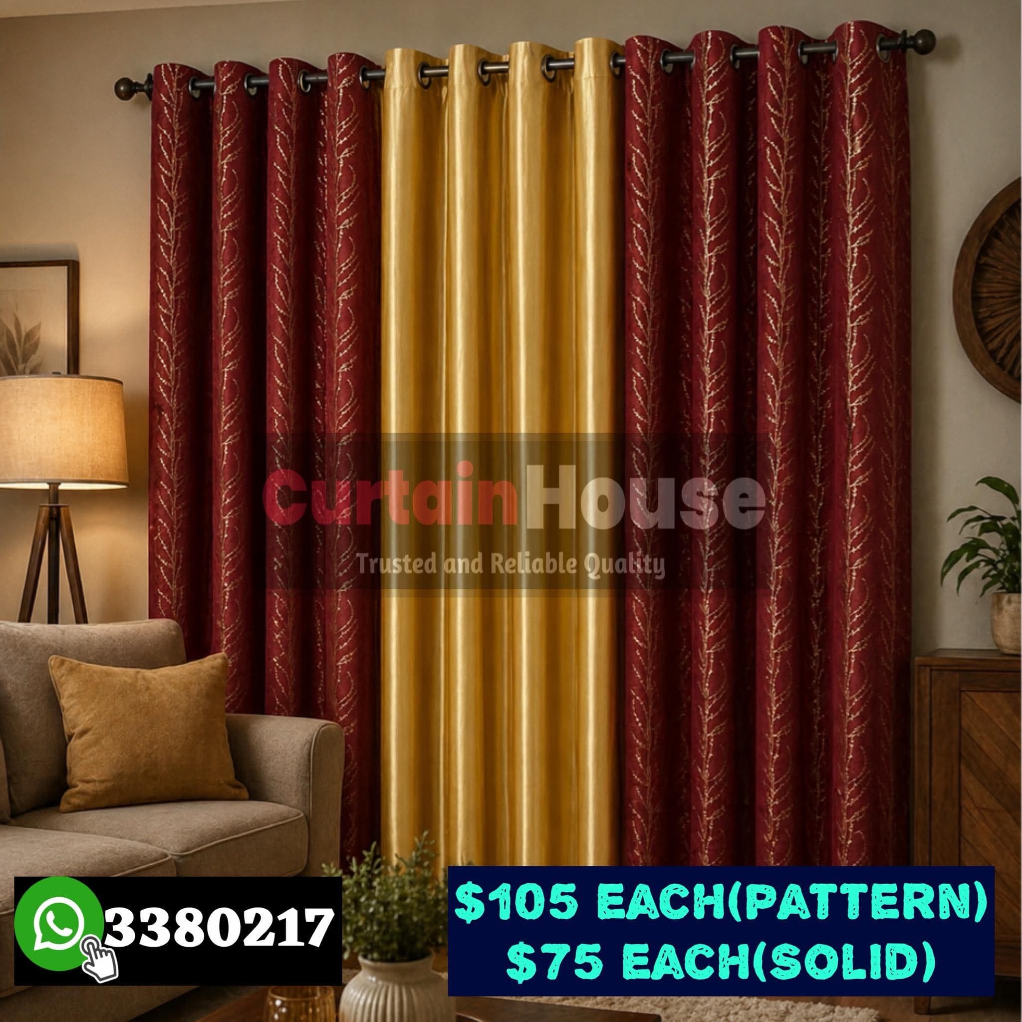 Grommet Curtain