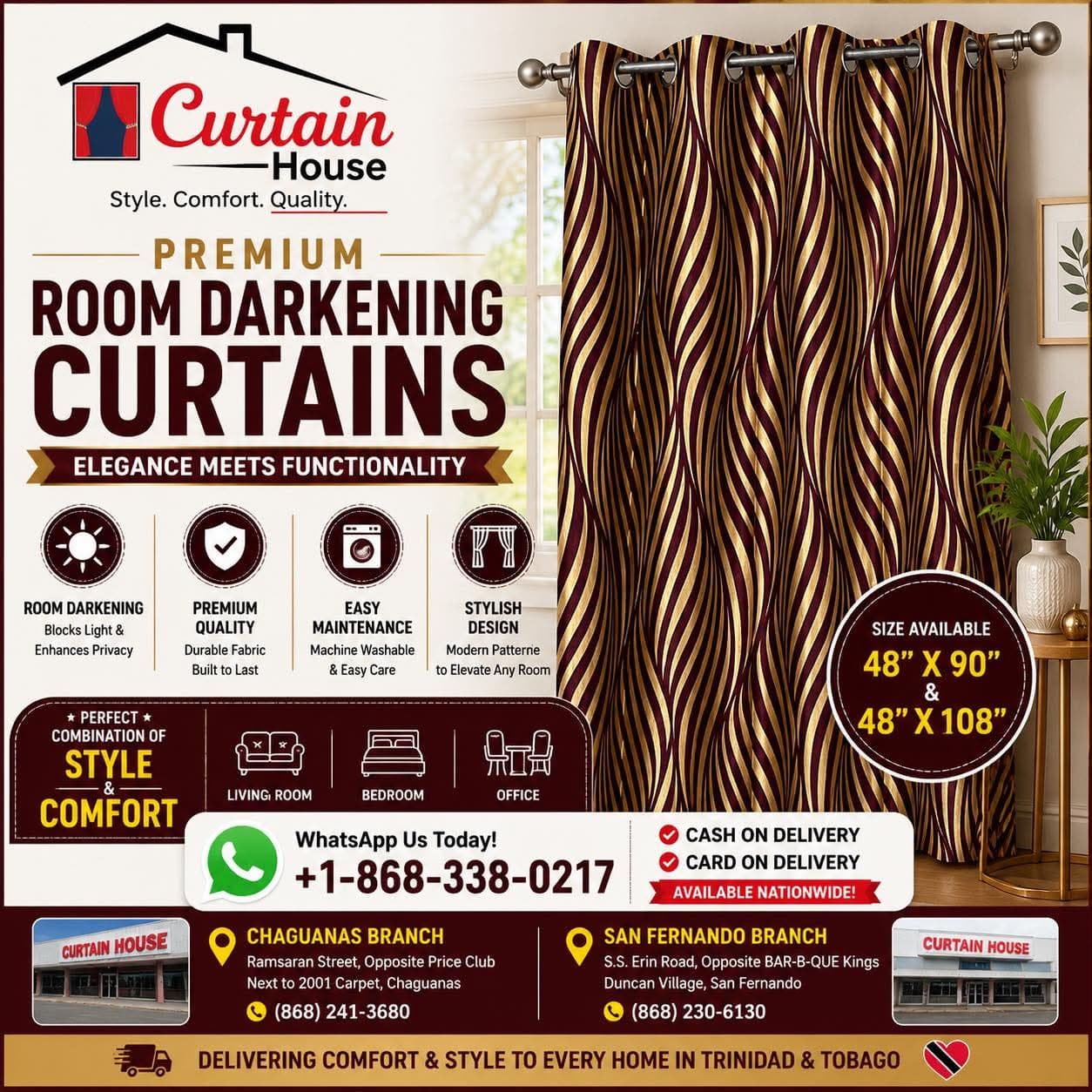 Grommet Curtain