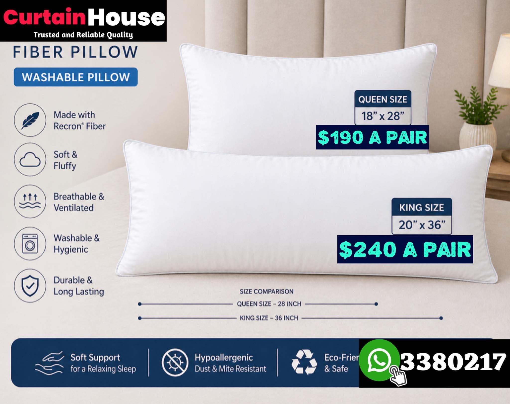 Pillow - Queen Size(Pair)