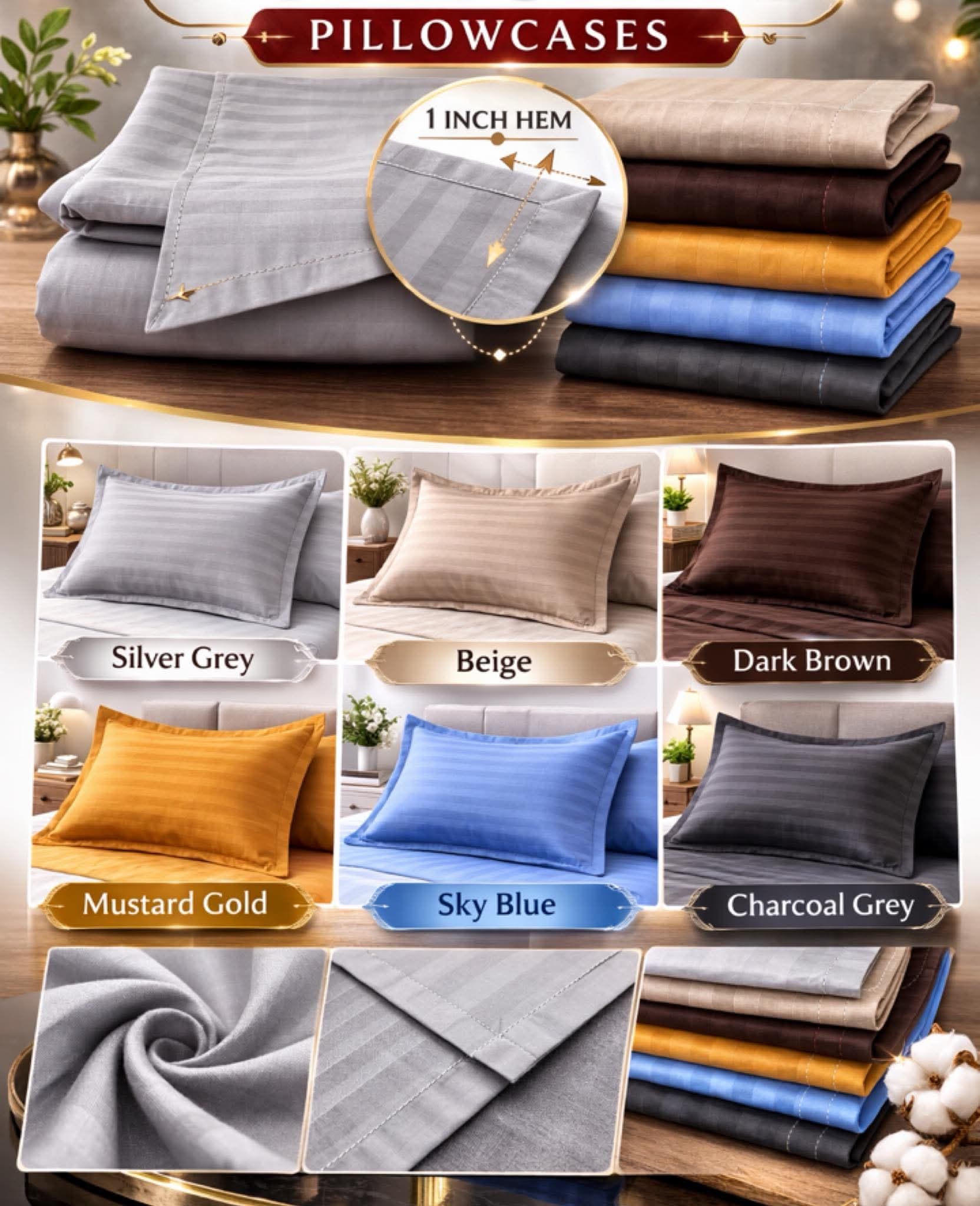 Queen Size Pillowcase