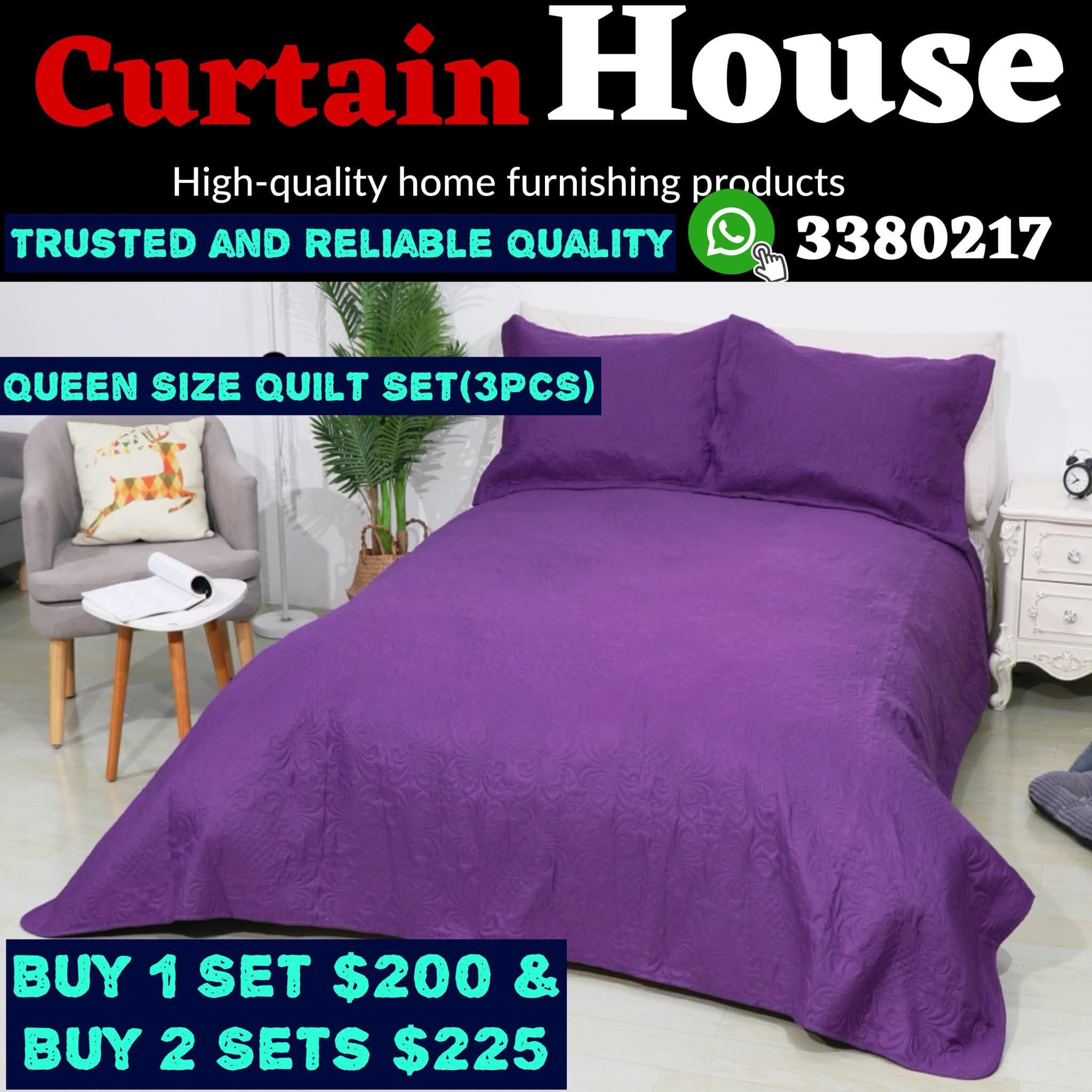 Queen Size Set(3pcs)