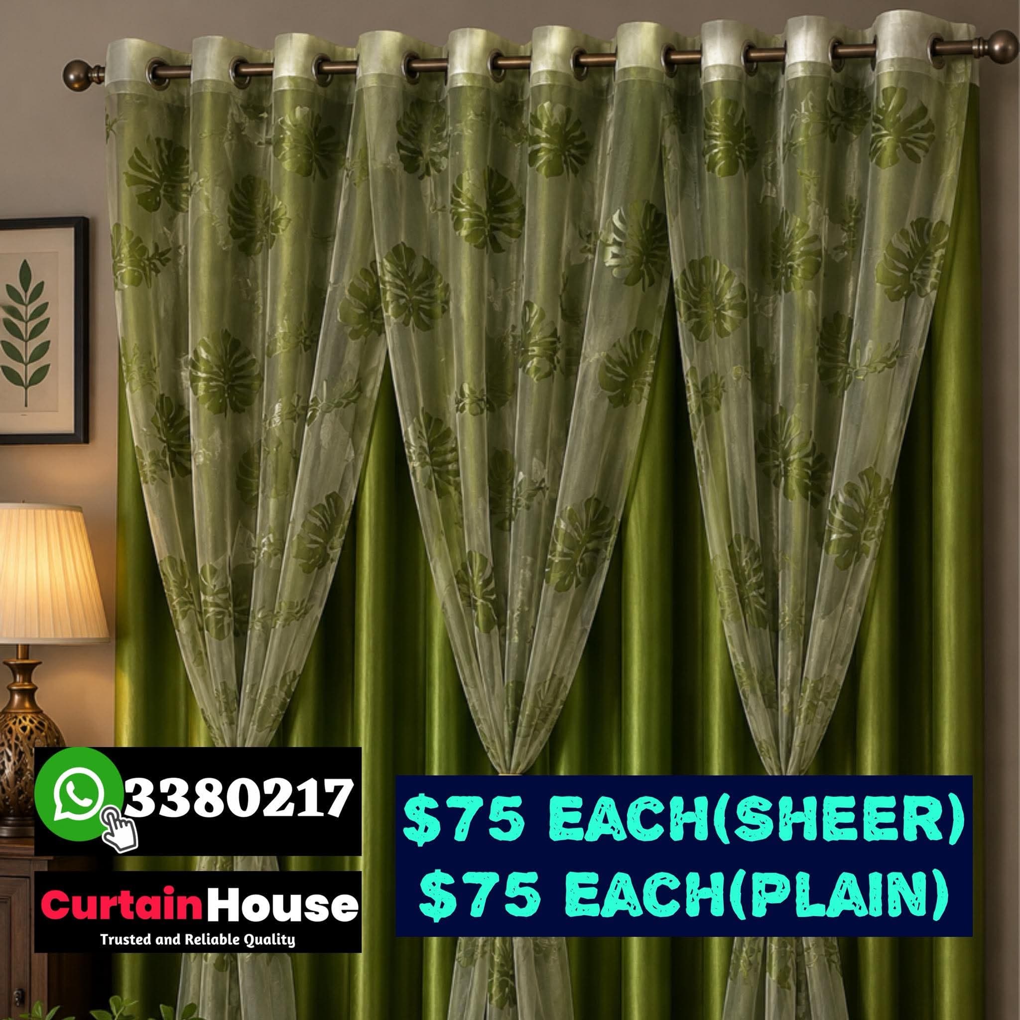 Sheer Curtain - Grommet