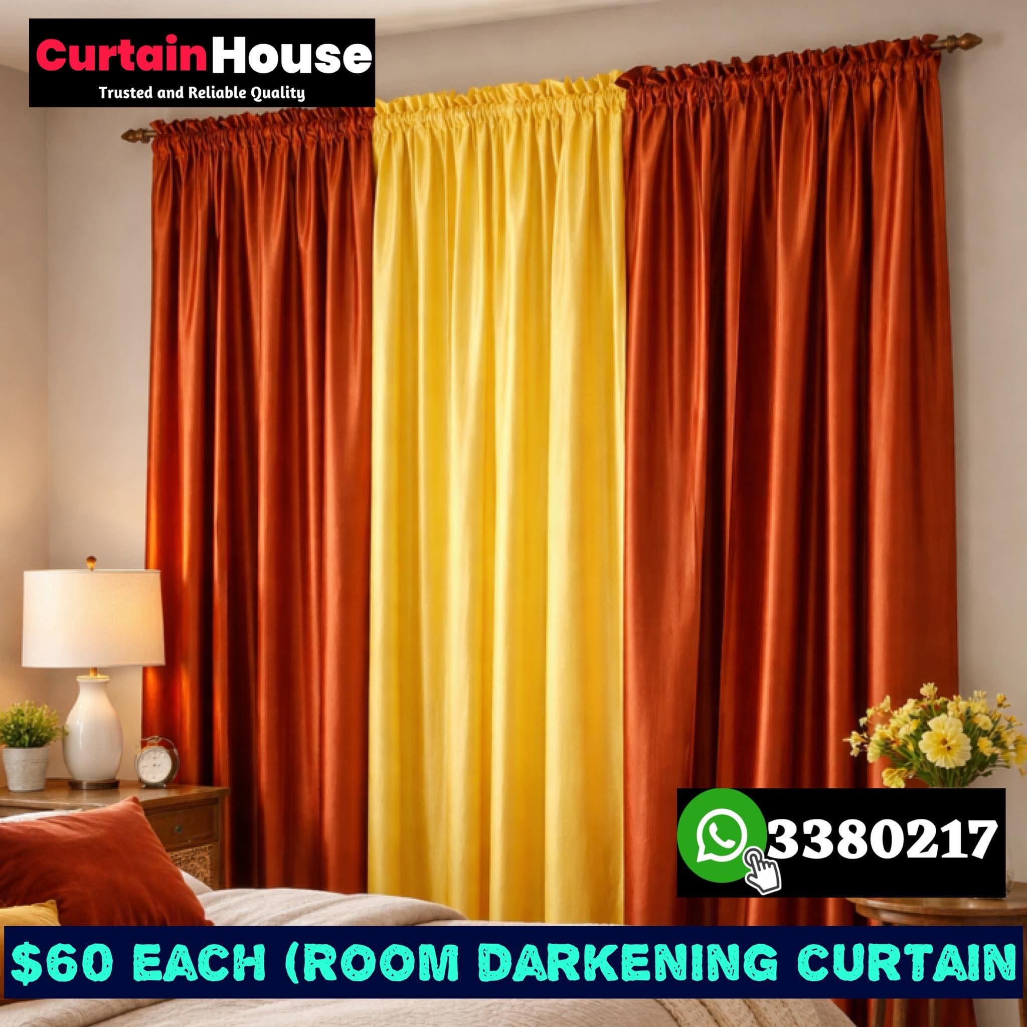 Rod-Pocket Curtain